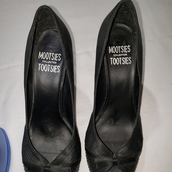 Womens black high heels - Picture 4 of 11